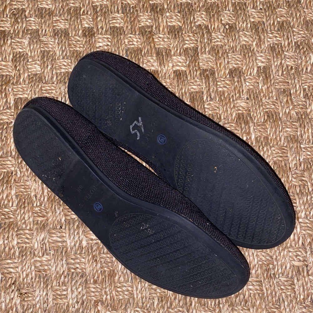 Rothy's Black and Blue Women's Flats - Picture 4 of 7